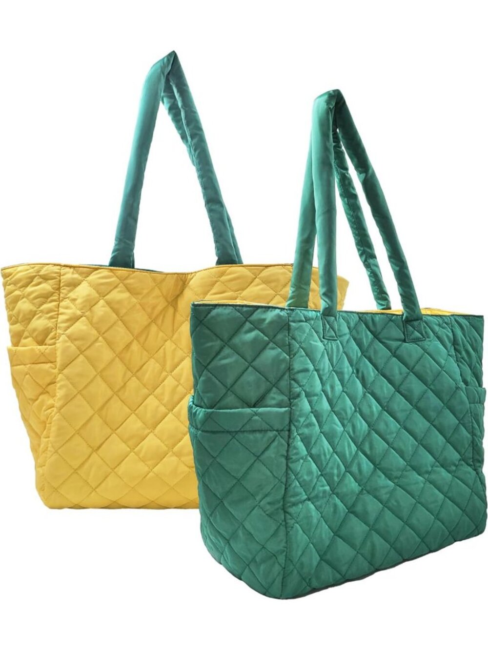 Reversible Nylon Tote Bag - Stylish & Versatile, Perfect for Everyday Use